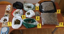 Policija na ulici našla Splićanina s 2,5 kg marihuane. U stanu mu našli još malo